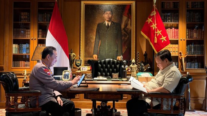 Panggil Kapolri, Presiden Prabowo Bahas Keamanan Nasional dan Program Strategis Polri