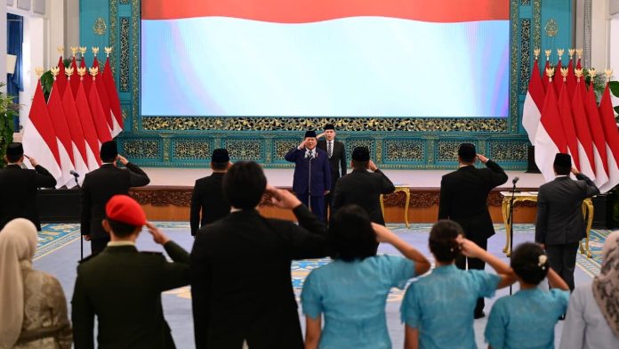 Presiden Prabowo Lantik Beberapa Pejabat
