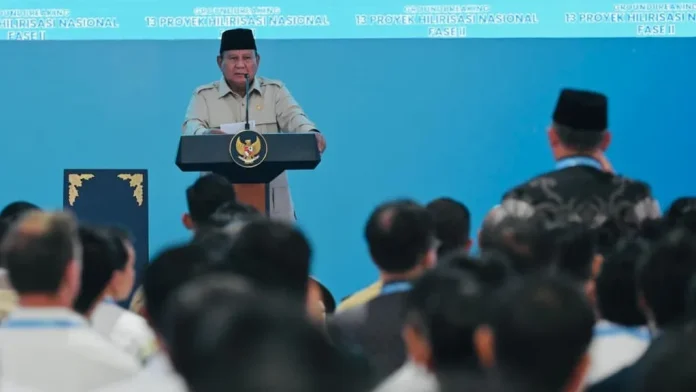 Presiden Prabowo Resmikan Groundbreaking 13 Proyek Hilirisasi