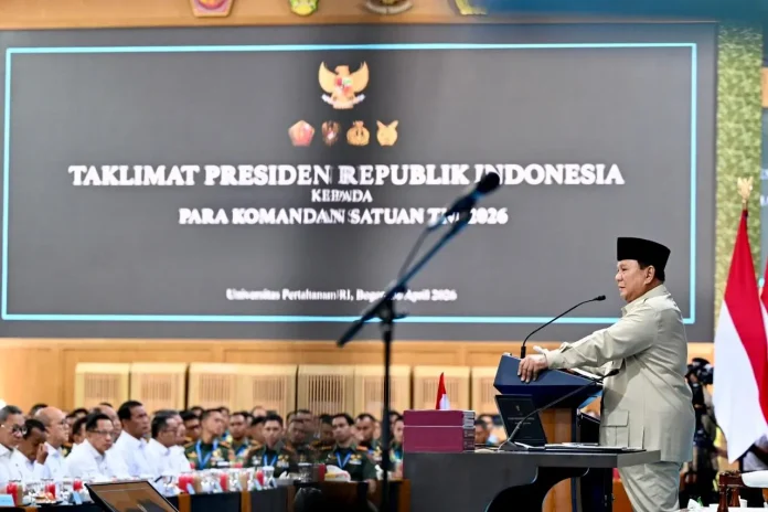 Beri Taklimat kepada 1.500 Dansat TNI